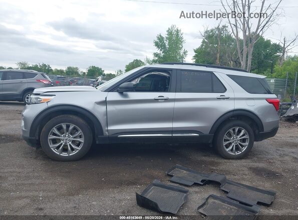 1FMSK8DH0PGC16154 2023 FORD EXPLORER Silver 360 interior view