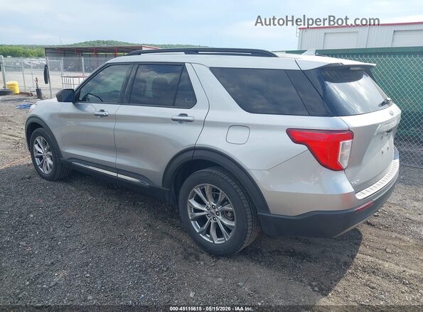 1FMSK8DH1LGA80563 2020 FORD EXPLORER Silver Задня ліва чверть