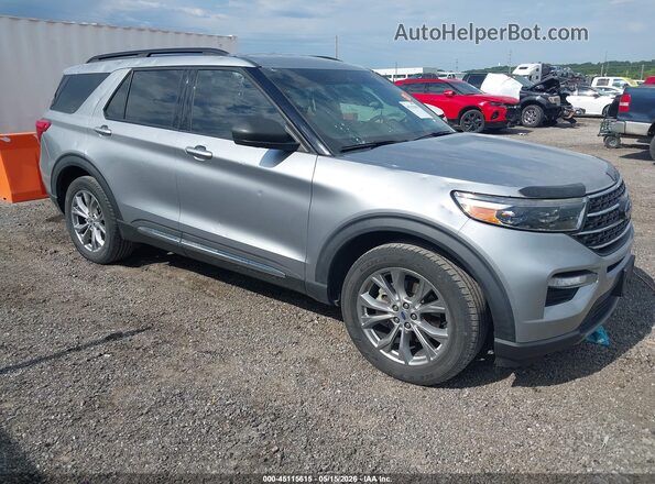 1FMSK8DH1LGA80563 2020 FORD EXPLORER Silver Вид задньої частини салону