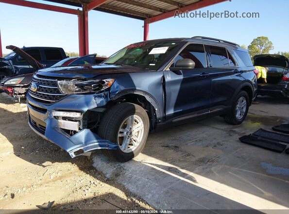 1FMSK8DH1LGC44264 2020 FORD EXPLORER Blue 