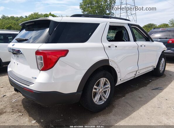1FMSK8DH1LGD04494 2020 FORD EXPLORER White Հետևի աջ