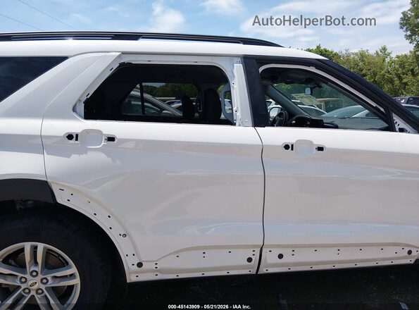 1FMSK8DH1LGD04494 2020 FORD EXPLORER White Սալոնի 360 աստիճան տեսք