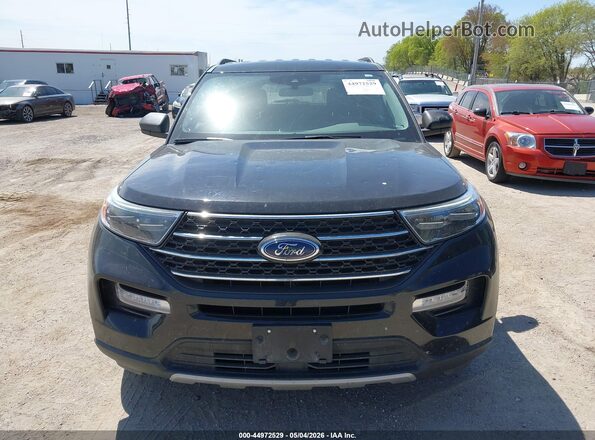 1FMSK8DH1LGD05709 2020 FORD FORD EXPLORER Black Вид щитка приладів