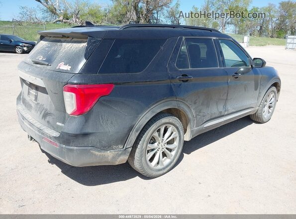 1FMSK8DH1LGD05709 2020 FORD FORD EXPLORER Black Задня права чверть