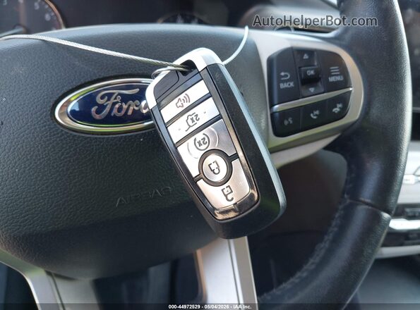 1FMSK8DH1LGD05709 2020 FORD FORD EXPLORER Black Вид панелі приладів