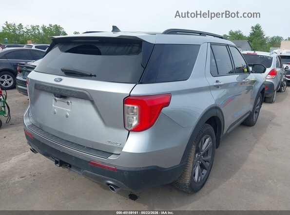 1FMSK8DH1NGA17773 2022 FORD EXPLORER Gray Trasero derecho