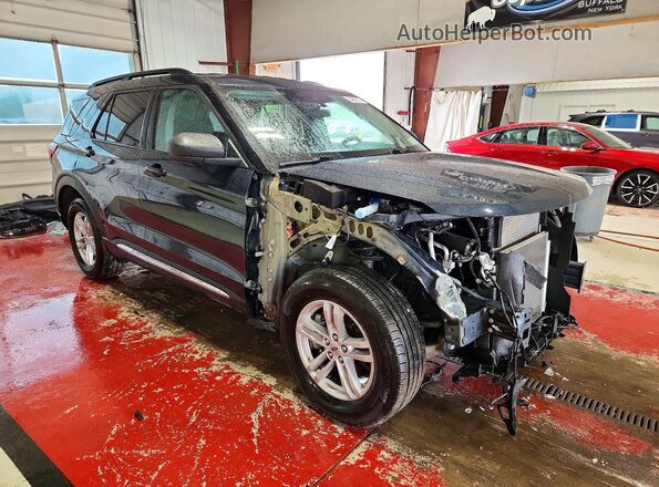 1FMSK8DH1PGB42663 2023 FORD EXPLORER Charcoal Front right
