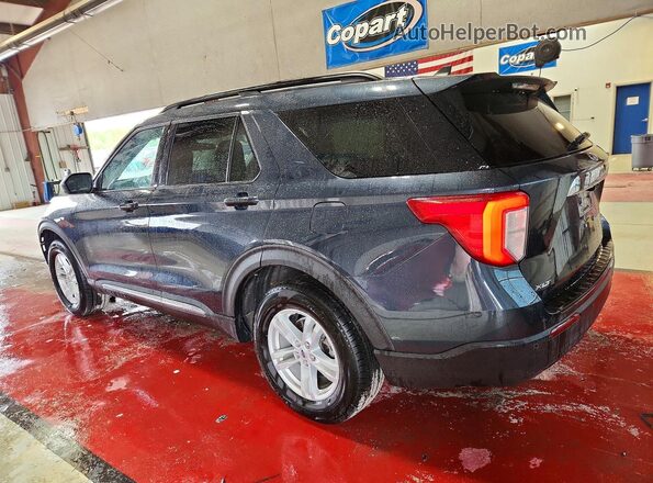 1FMSK8DH1PGB42663 2023 FORD EXPLORER Charcoal Rear left