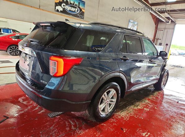 1FMSK8DH1PGB42663 2023 FORD EXPLORER Charcoal Rear right
