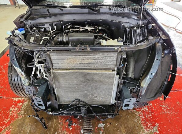 1FMSK8DH1PGB42663 2023 FORD EXPLORER Charcoal Rear interior view