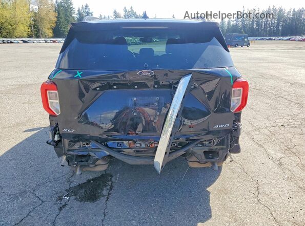 1FMSK8DH1RGA20498 2024 FORD EXPLORER Black Vista trasera