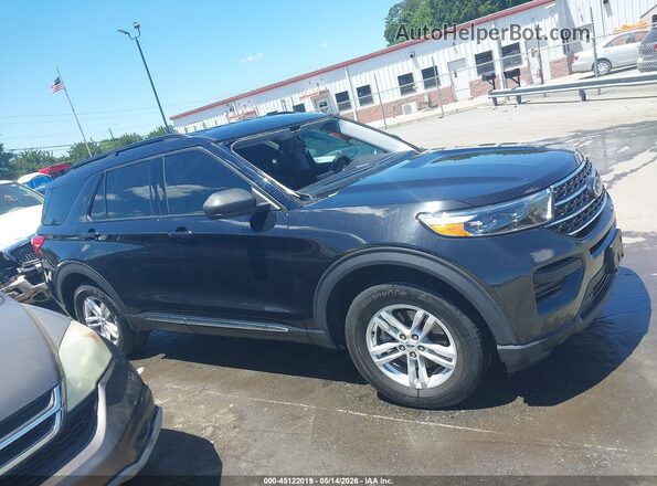 1FMSK8DH1RGA90289 2024 FORD EXPLORER Черный Панорамный вид салона 360°