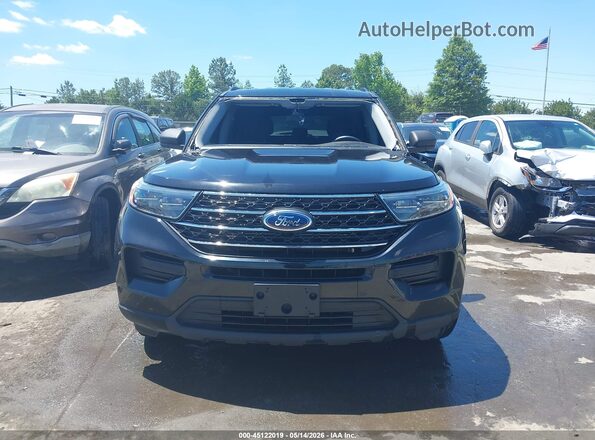 1FMSK8DH1RGA90289 2024 FORD EXPLORER Черный Вид задней части салона