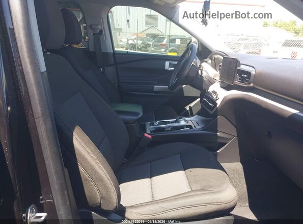 1FMSK8DH1RGA90289 2024 FORD EXPLORER Черный Вид салона спереди