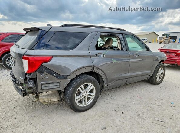 1FMSK8DH2LGB44500 2020 FORD EXPLORER Gray Tył prawy