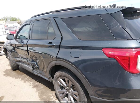 1FMSK8DH2NGC51047 2022 FORD EXPLORER Blue Панорамний вид салону 360°