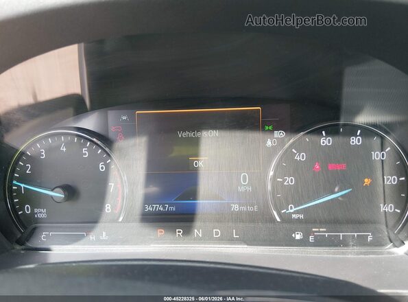 1FMSK8DH2NGC51047 2022 FORD EXPLORER Blue Вид задніх сидінь