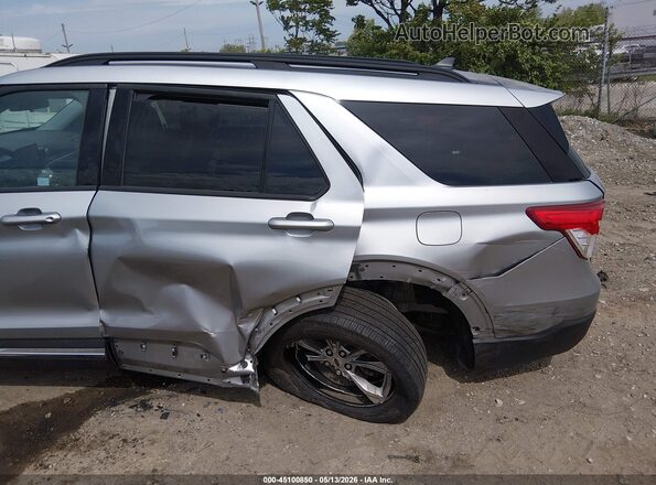 1FMSK8DH2PGA14822 2023 FORD EXPLORER Silver Front view