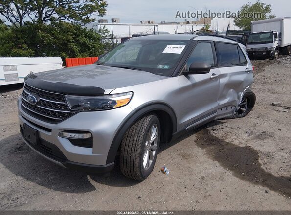 1FMSK8DH2PGA14822 2023 FORD EXPLORER Silver Front left