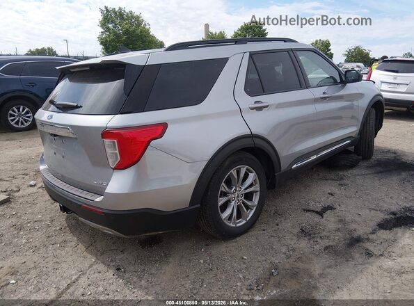 1FMSK8DH2PGA14822 2023 FORD EXPLORER Silver Rear right
