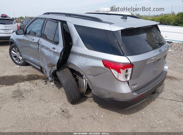 1FMSK8DH2PGA14822 2023 FORD EXPLORER Silver Rear left