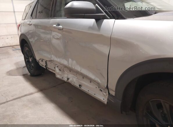 1FMSK8DH3LGA51680 2020 FORD EXPLORER Silver Դիմացի տեսք