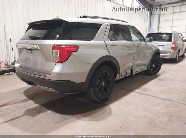 1FMSK8DH3LGA51680 2020 FORD EXPLORER Silver Հետևի աջ