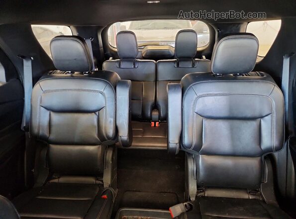 1FMSK8DH3LGA53980 2020 FORD EXPLORER Blue Вид задніх сидінь