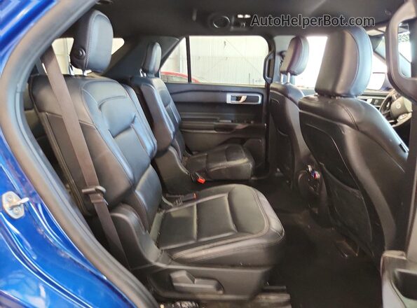 1FMSK8DH3LGA53980 2020 FORD EXPLORER Blue Вид задньої частини салону