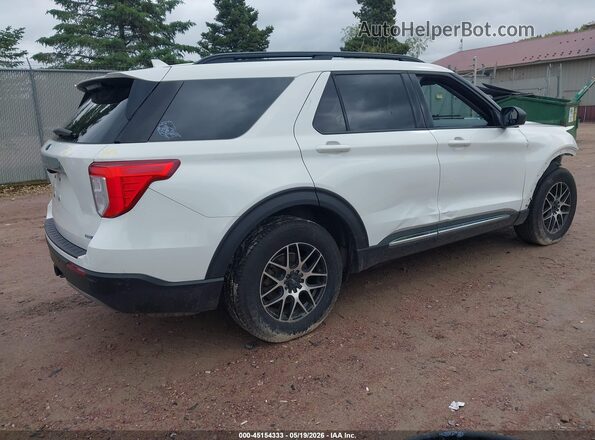 1FMSK8DH3LGC77153 2020 FORD EXPLORER White Задня права чверть