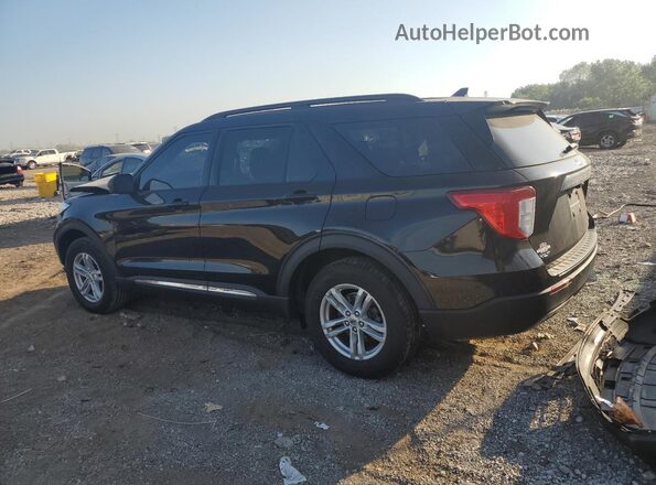 1FMSK8DH3MGB10146 2021 FORD EXPLORER Black Tył lewy