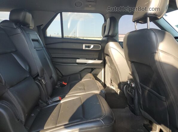 1FMSK8DH3MGB10146 2021 FORD EXPLORER Black Widok wnętrza z tyłu