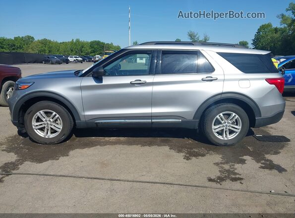 1FMSK8DH3NGA47132 2022 FORD FORD EXPLORER Silver Vista interior de 360 grados