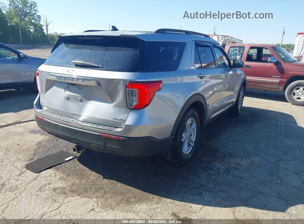 1FMSK8DH3NGA47132 2022 FORD FORD EXPLORER Silver Trasero derecho