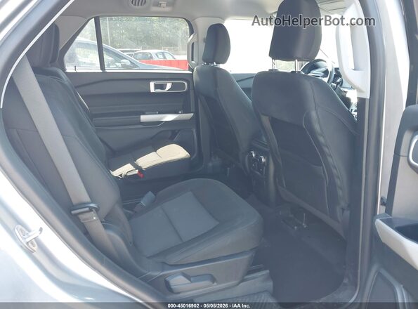 1FMSK8DH3NGA47132 2022 FORD FORD EXPLORER Silver Vista de la etiqueta del VIN
