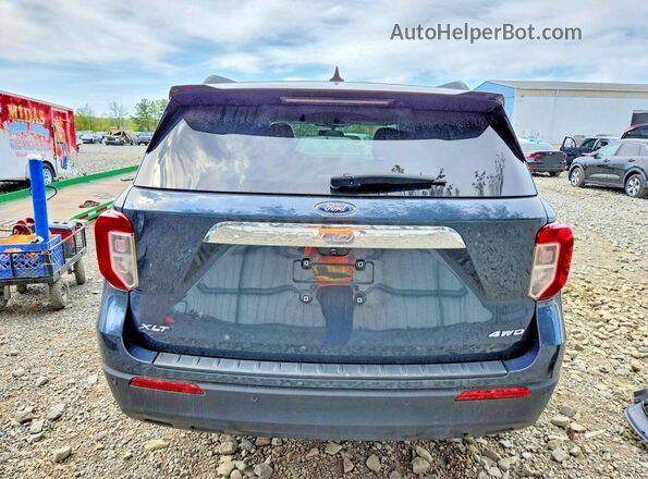 1FMSK8DH3RGA43216 2024 FORD EXPLORER Gray Vista trasera