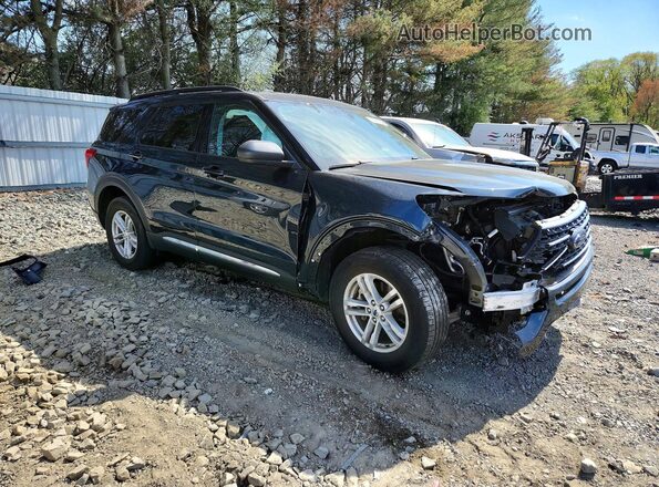 1FMSK8DH3RGA43216 2024 FORD EXPLORER Gray Delantero derecho