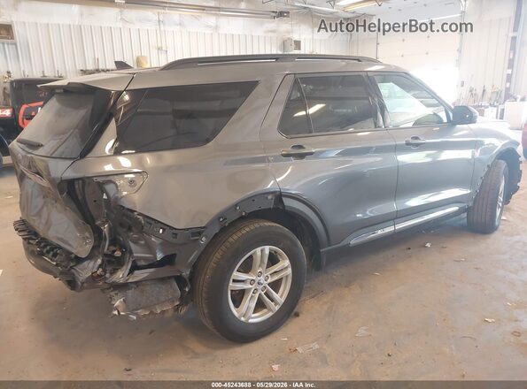 1FMSK8DH3RGA49792 2024 FORD EXPLORER Серый Задняя правая четверть