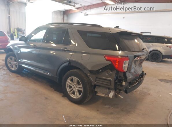1FMSK8DH3RGA49792 2024 FORD EXPLORER Серый Задняя левая четверть