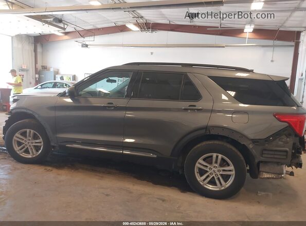 1FMSK8DH3RGA49792 2024 FORD EXPLORER Серый Панорамный вид салона 360°