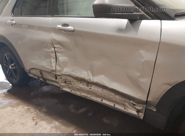 1FMSK8DH4LGB94444 2020 FORD EXPLORER Silver წინა ხედი
