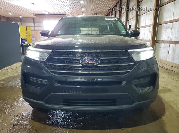 1FMSK8DH4LGD14338 2020 FORD EXPLORER Black Դիմացի տեսք