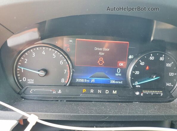 1FMSK8DH4LGD14338 2020 FORD EXPLORER Black Սարքավորումների վահանակի տեսք