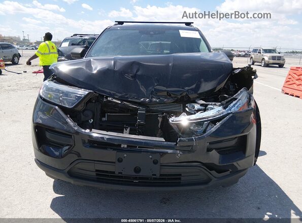 1FMSK8DH4NGA33143 2022 FORD FORD EXPLORER Black Front view