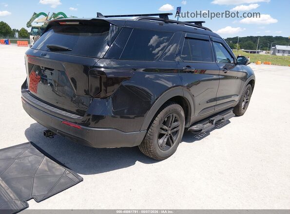 1FMSK8DH4NGA33143 2022 FORD FORD EXPLORER Black Rear right