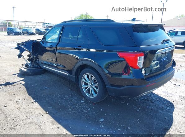 1FMSK8DH4PGA86153 2023 FORD EXPLORER Black Tył lewy