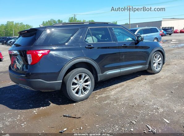 1FMSK8DH4PGA86153 2023 FORD EXPLORER Black Tył prawy