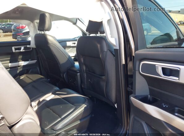 1FMSK8DH4PGA86153 2023 FORD EXPLORER Black Widok naklejki z numerem VIN