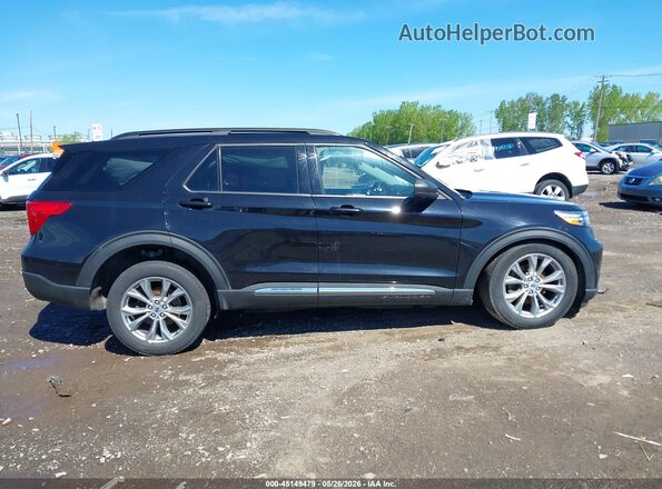 1FMSK8DH4PGA86153 2023 FORD EXPLORER Black Widok wnętrza z tyłu