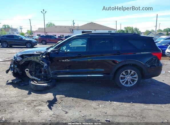 1FMSK8DH4PGA86153 2023 FORD EXPLORER Black Widok wnętrza 360 stopni
